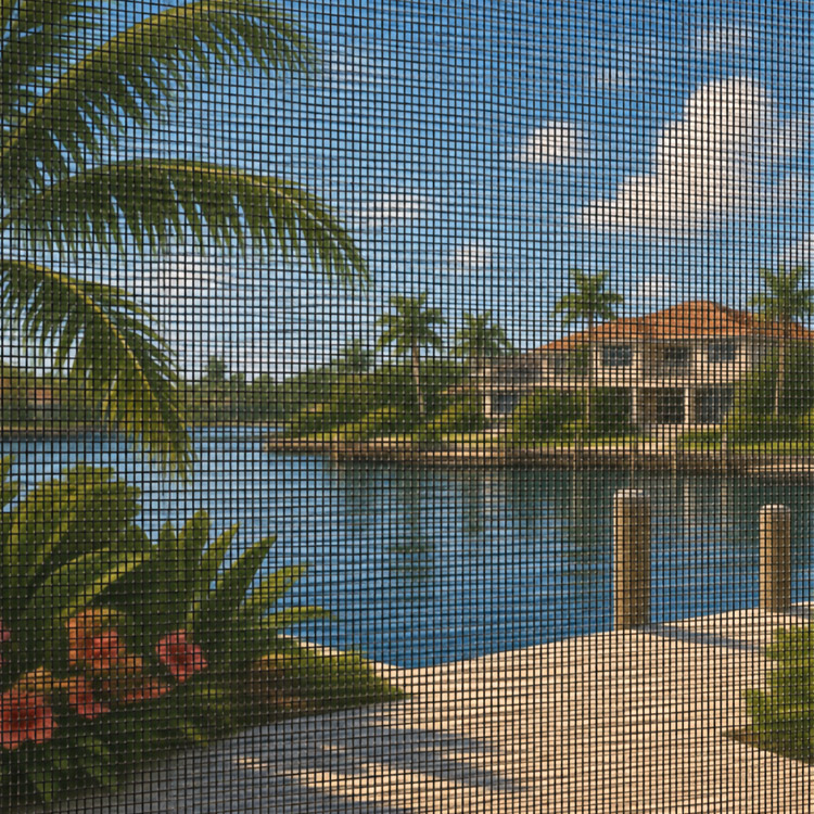 Waterfront Homes Powder-coated aluminum construction is designed to perform in Florida's coastal environment.